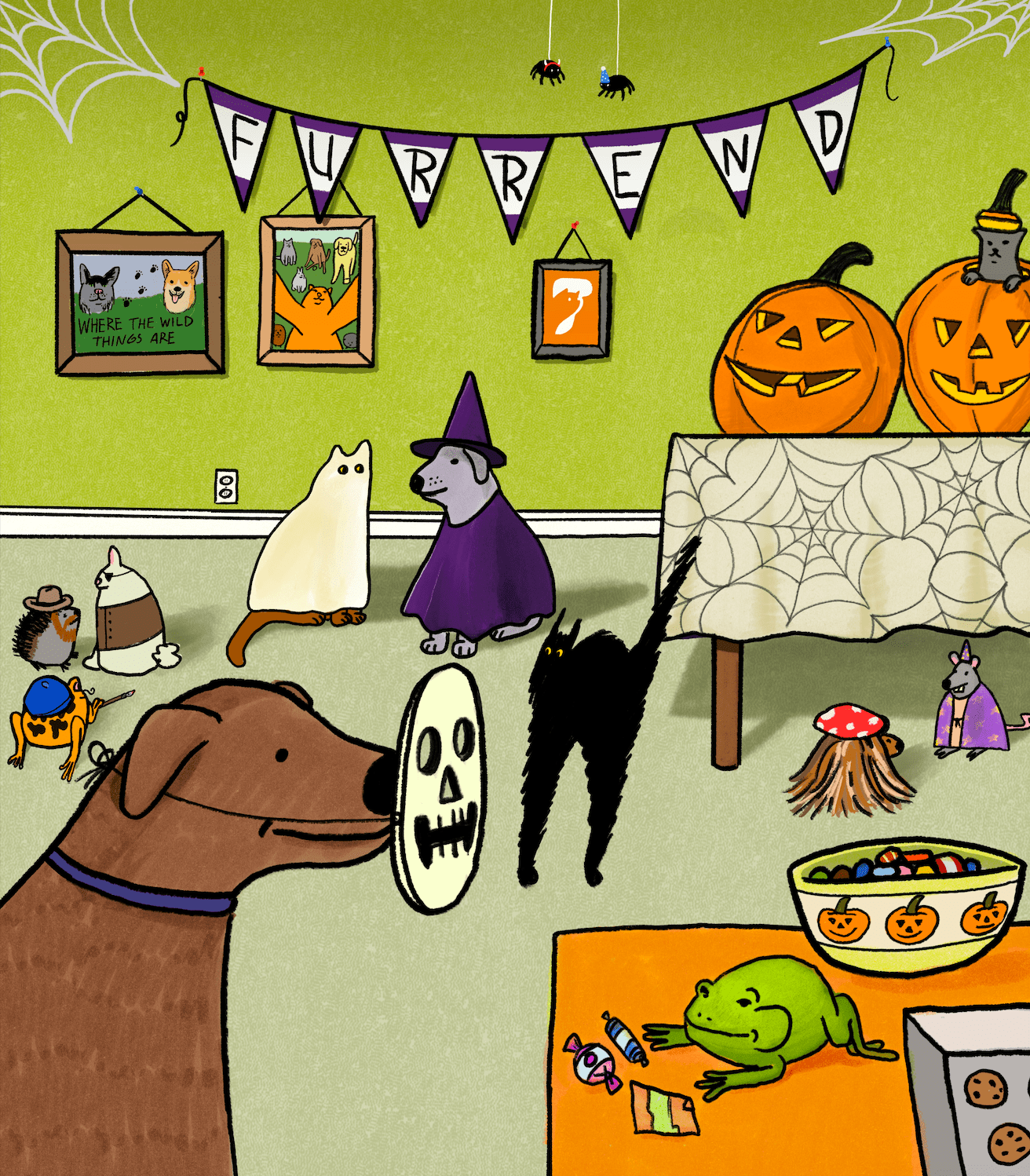 Spooky Pawty