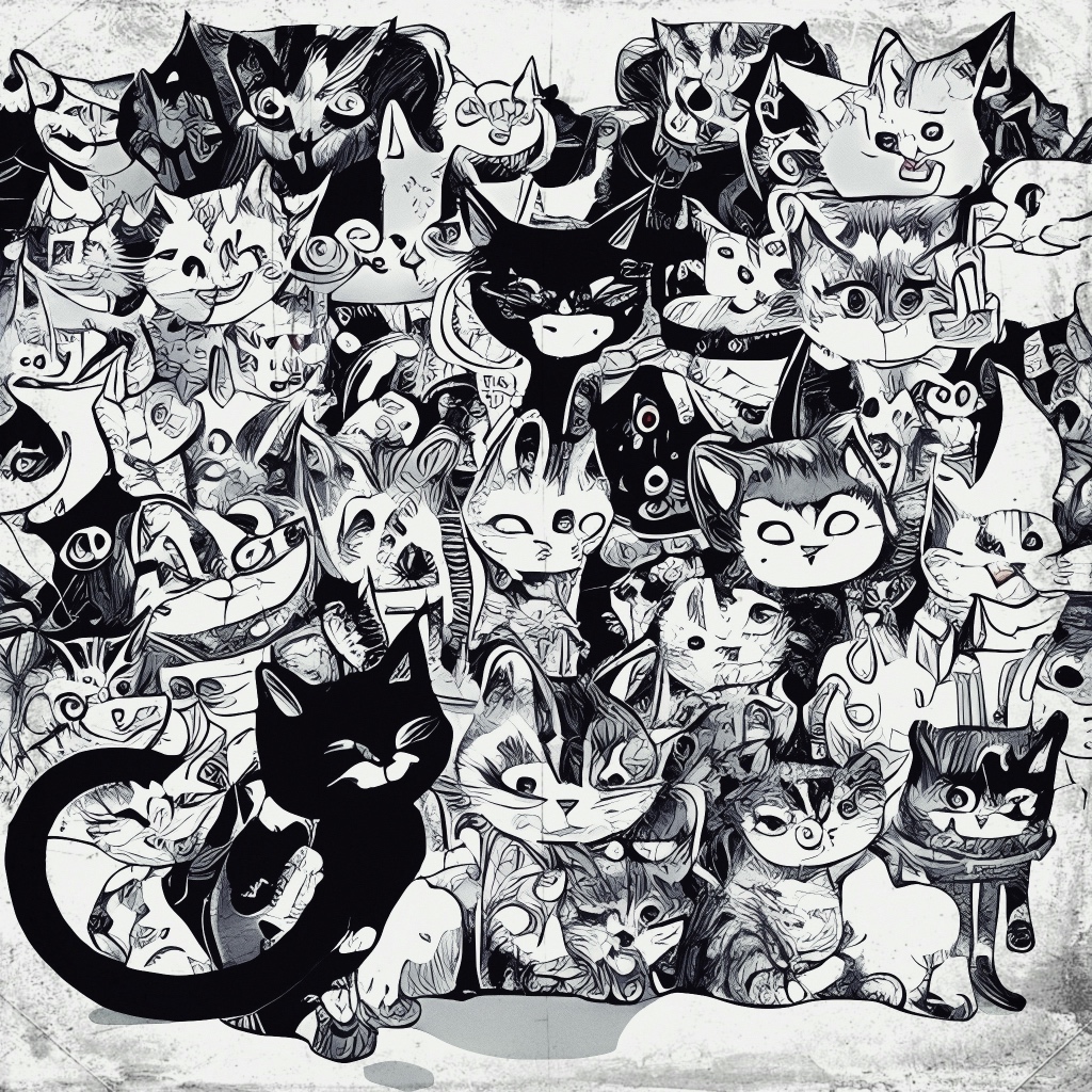 The cats’ wall