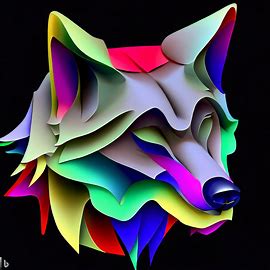 Minimalistic Wolf