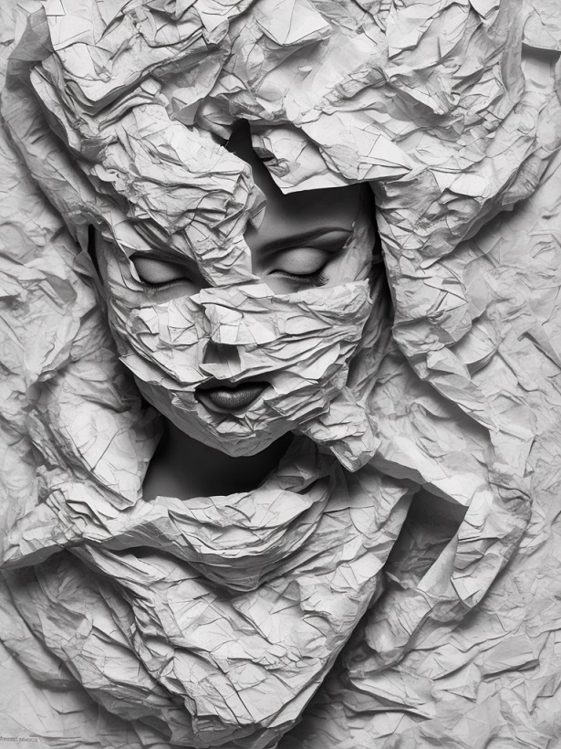 Women Crumpled Like Paper