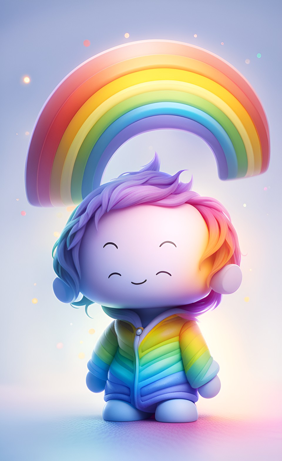 Einstein under the rainbow