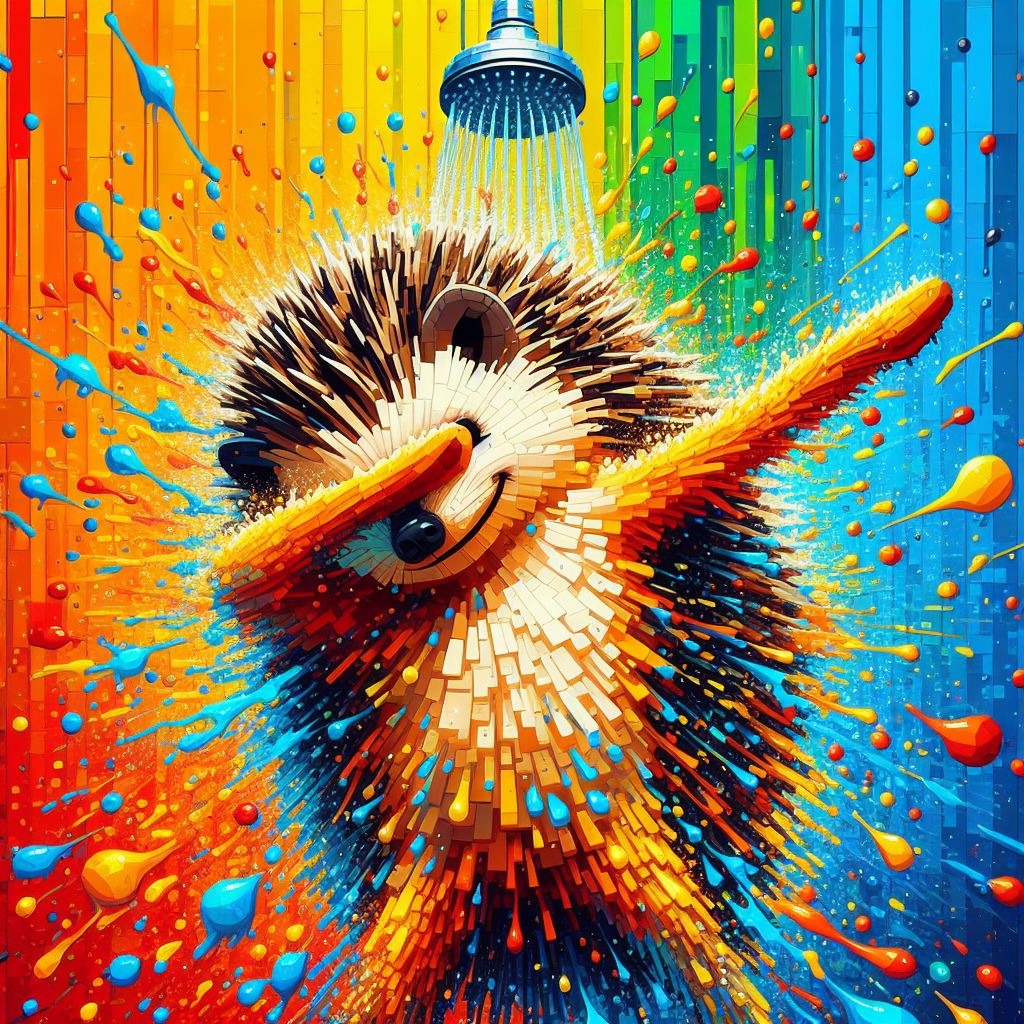 Hedgehog Dab