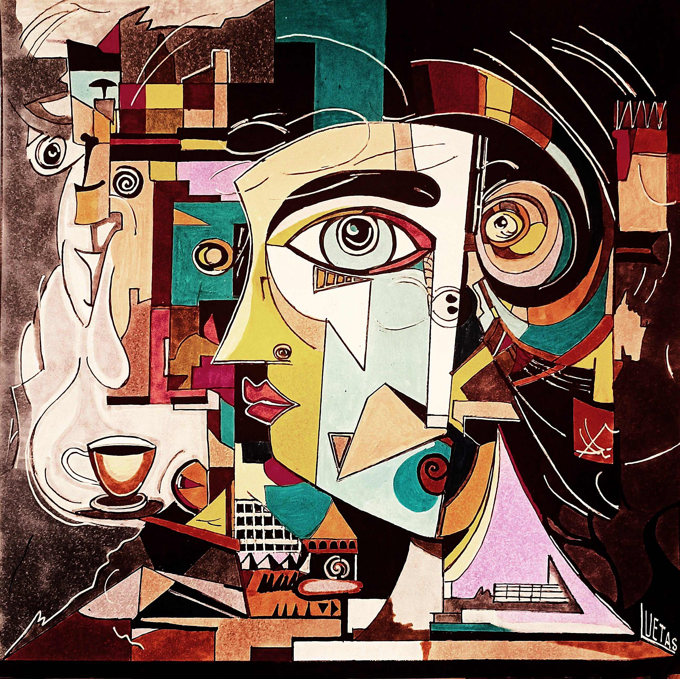 Coffee with picasso