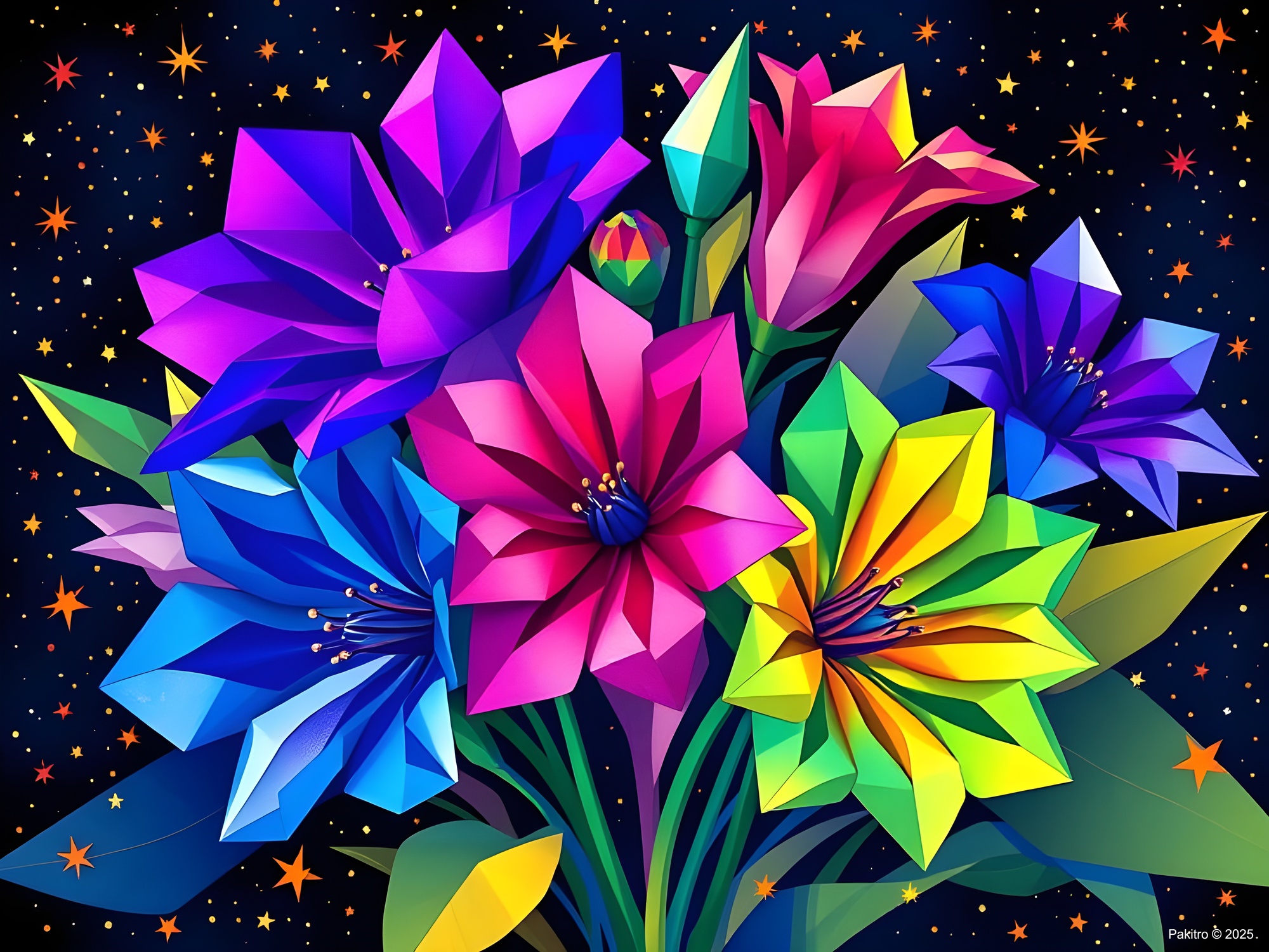 Abstract Flowers
