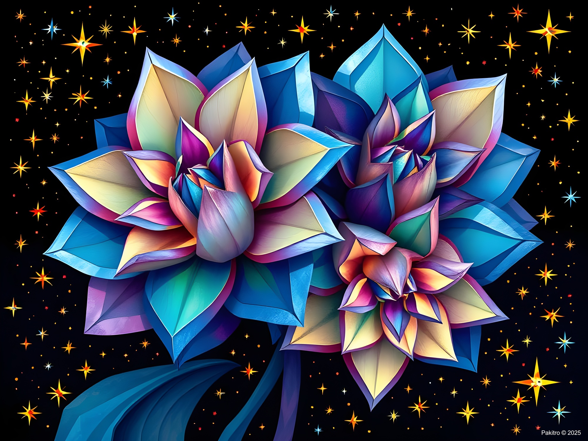 Abstract Flowers