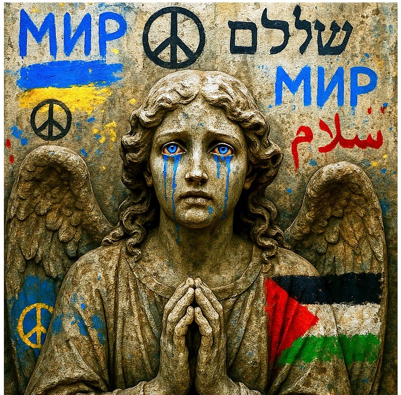 For art for humanity, you fight we cry