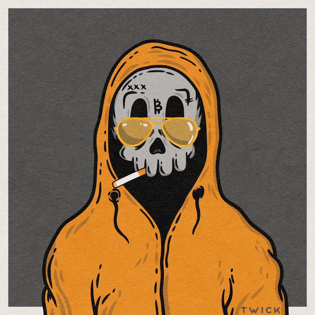 Hoodie Skull 3