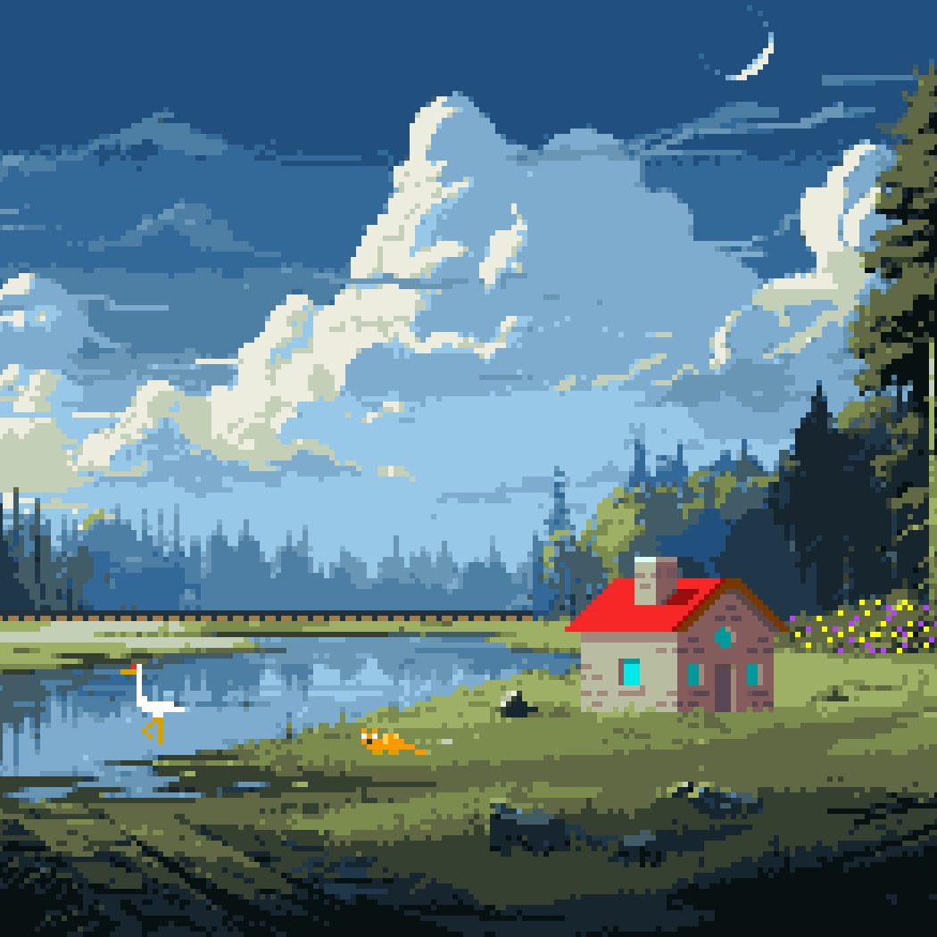 Daily pixel: Lakeside