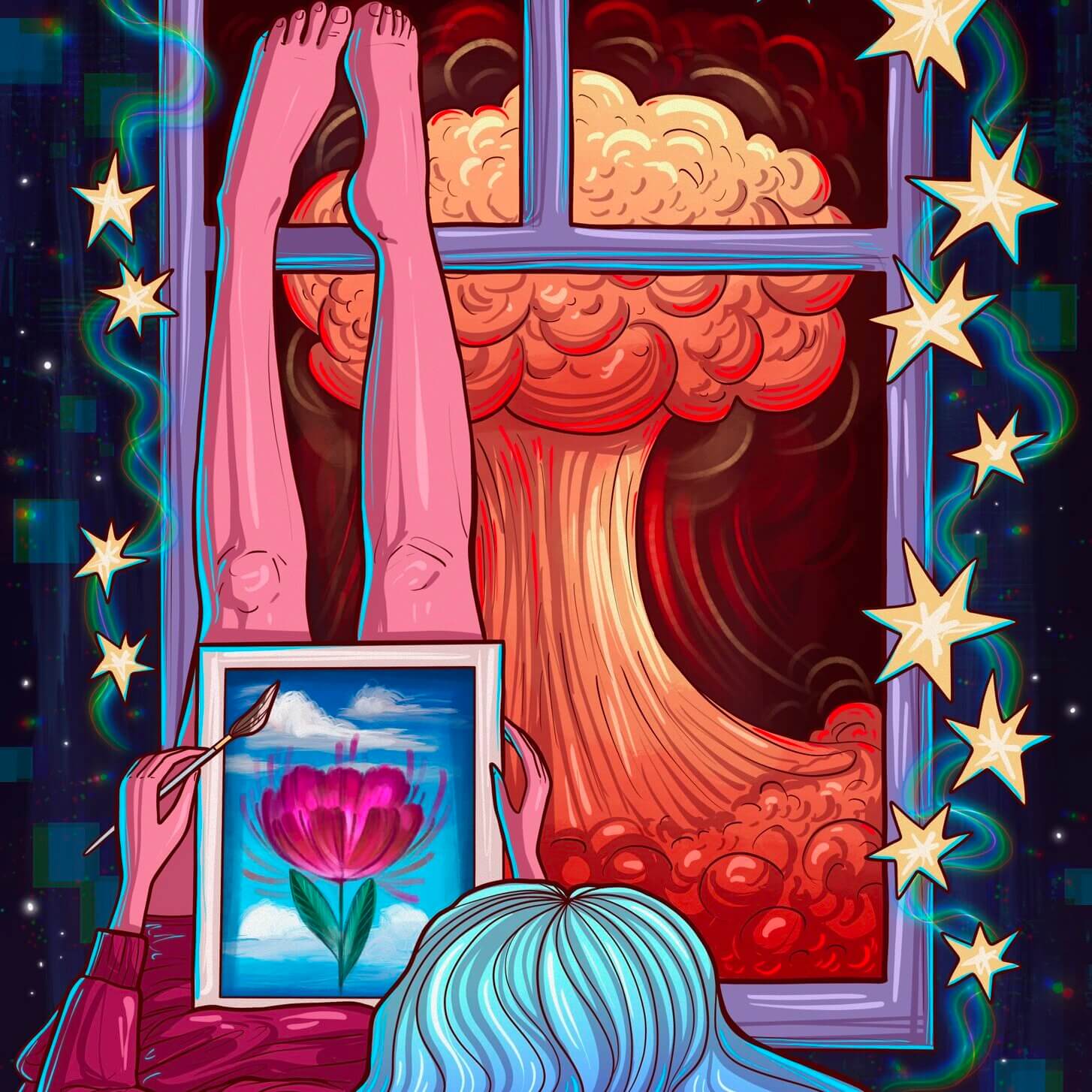 I am an artist to the end of the World