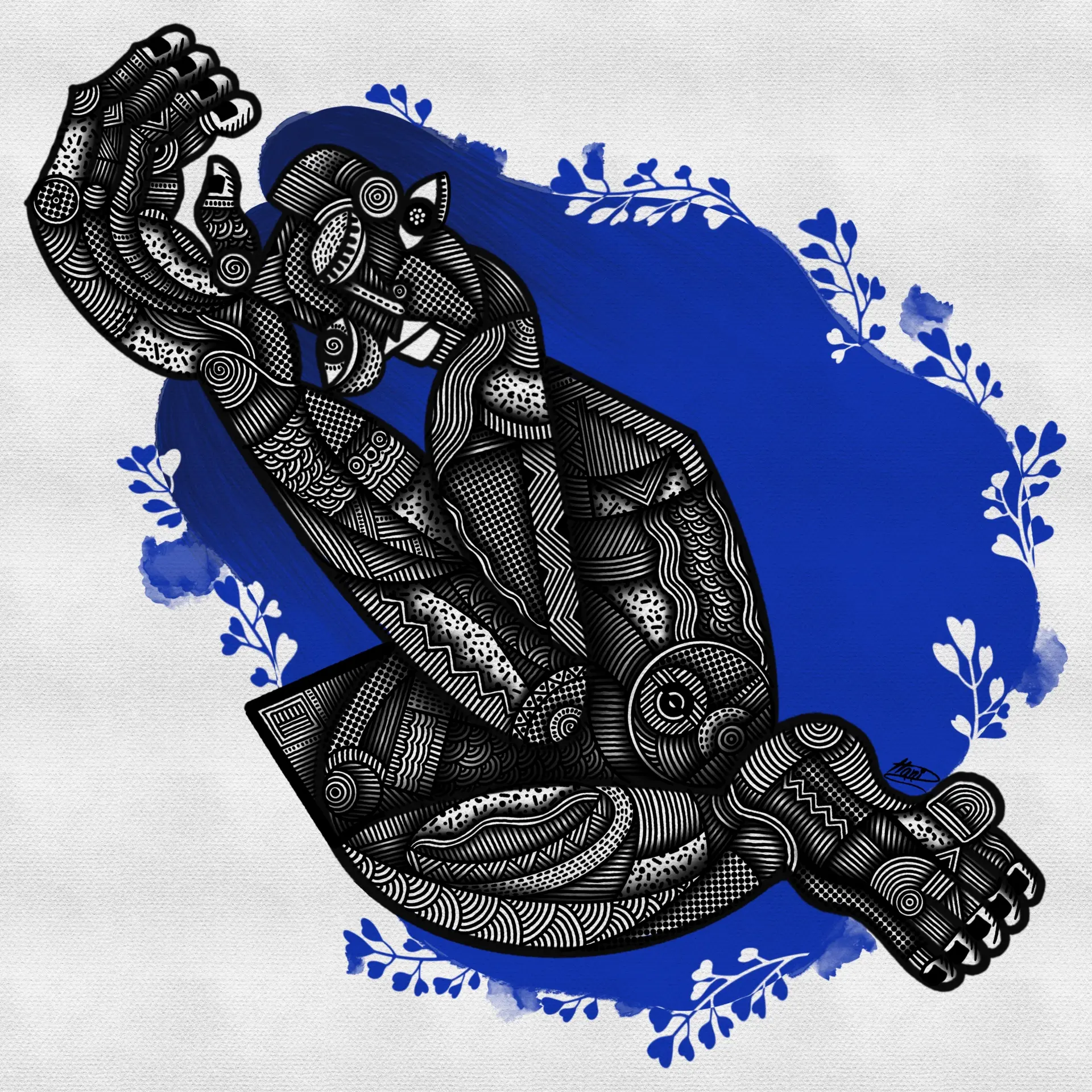 Blue
