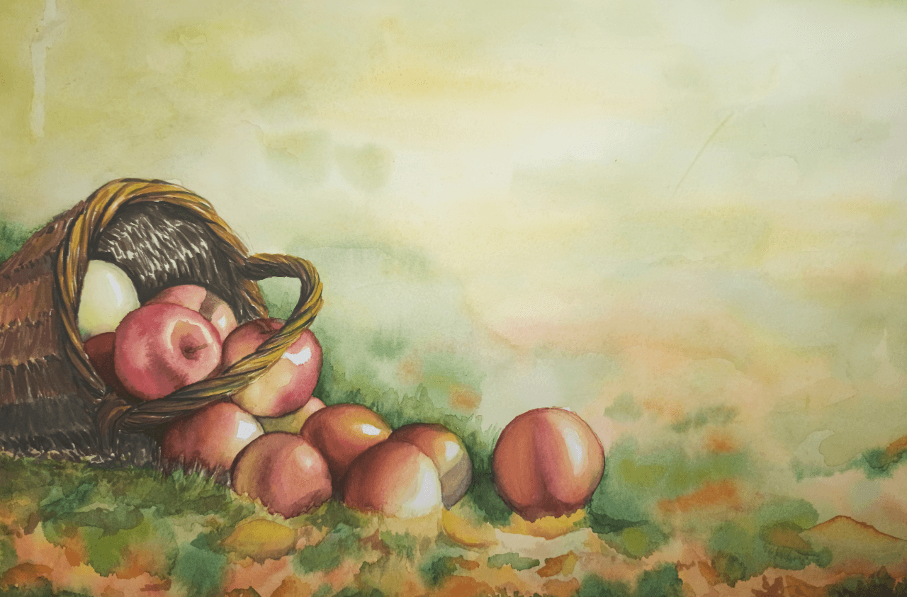Basket of apples
